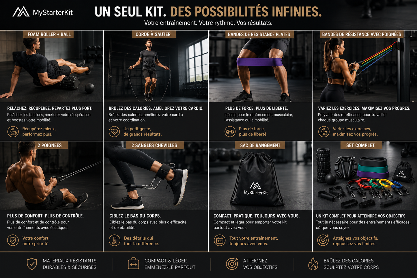 Starter Pack Sport — Kit Complet Débutant