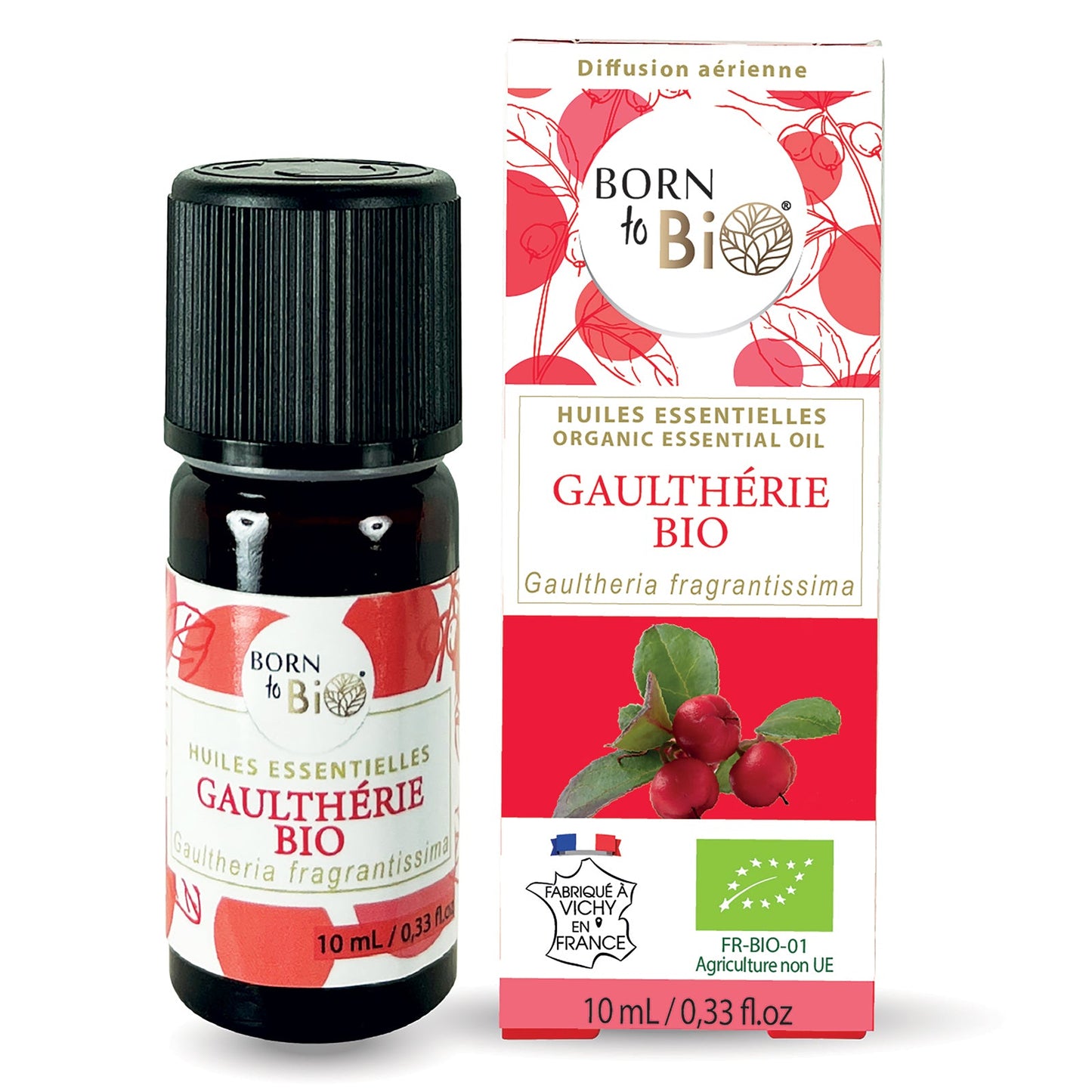 Huile essentielle Gaulthérie Certifiée Bio